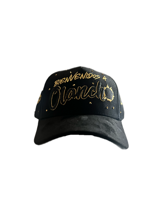 GORRA OLANCHANA DIAMANTE DORADO