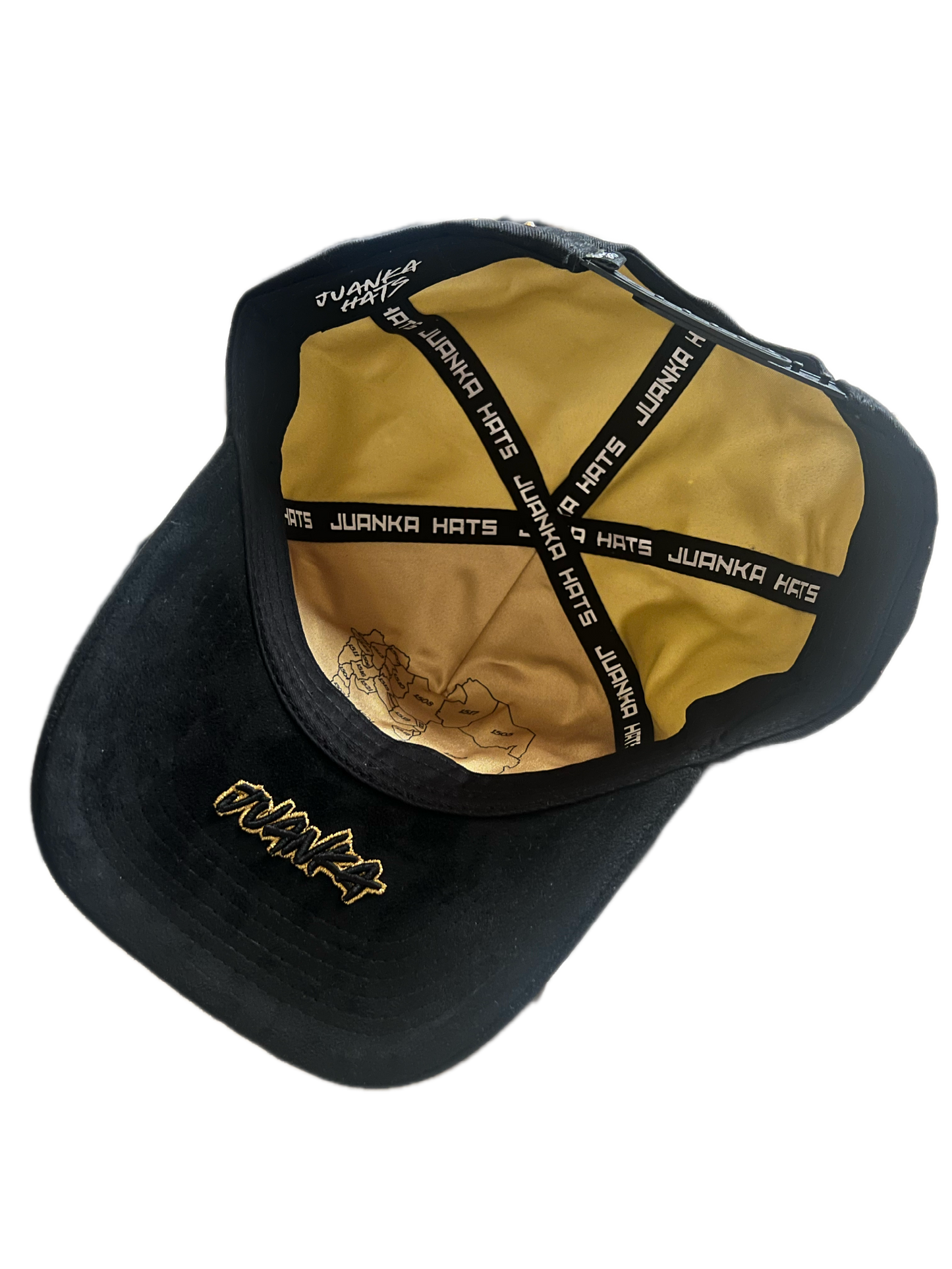 GORRA OLANCHANA DIAMANTE DORADO