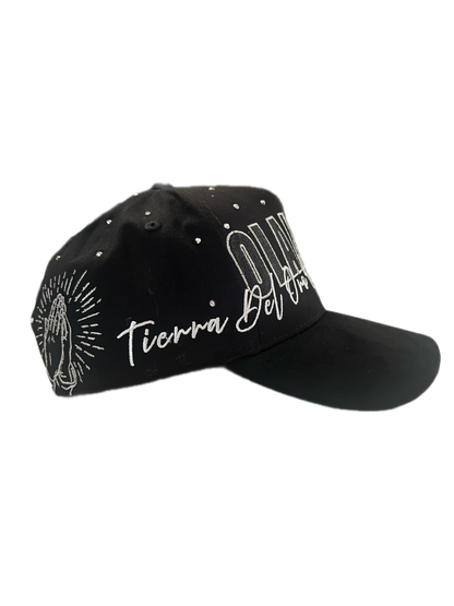 GORRA OLANCHANA DIAMANTE PLATEADO