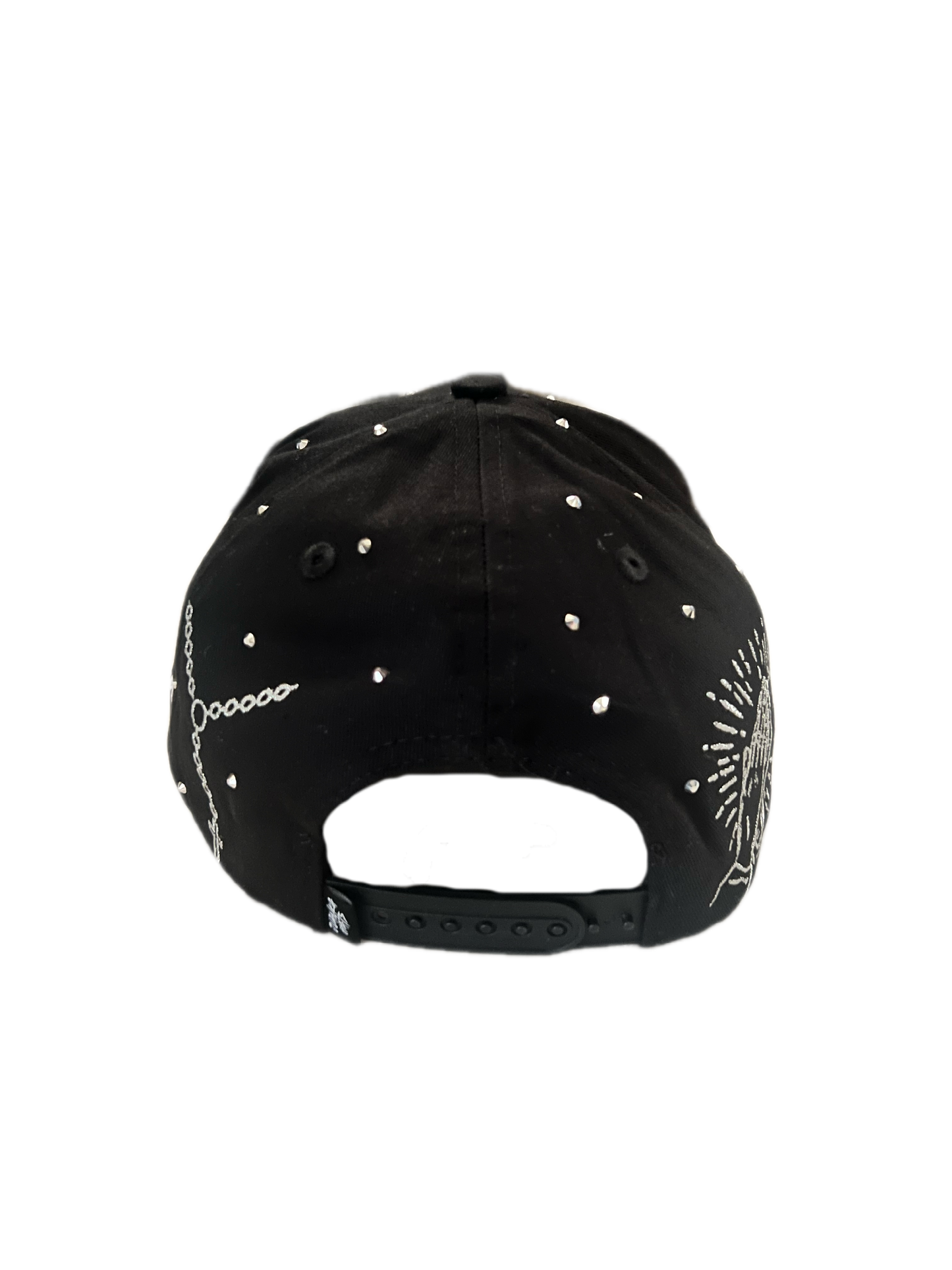 GORRA OLANCHANA DIAMANTE PLATEADO